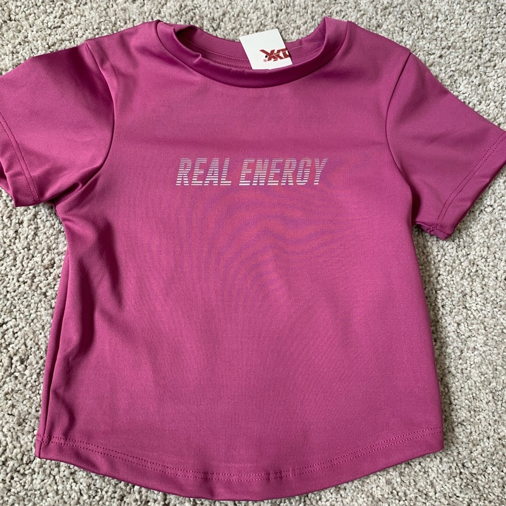 Zara Girls Wicking Tee Tshirt Size 6 7 NWT Youth Sporty Active